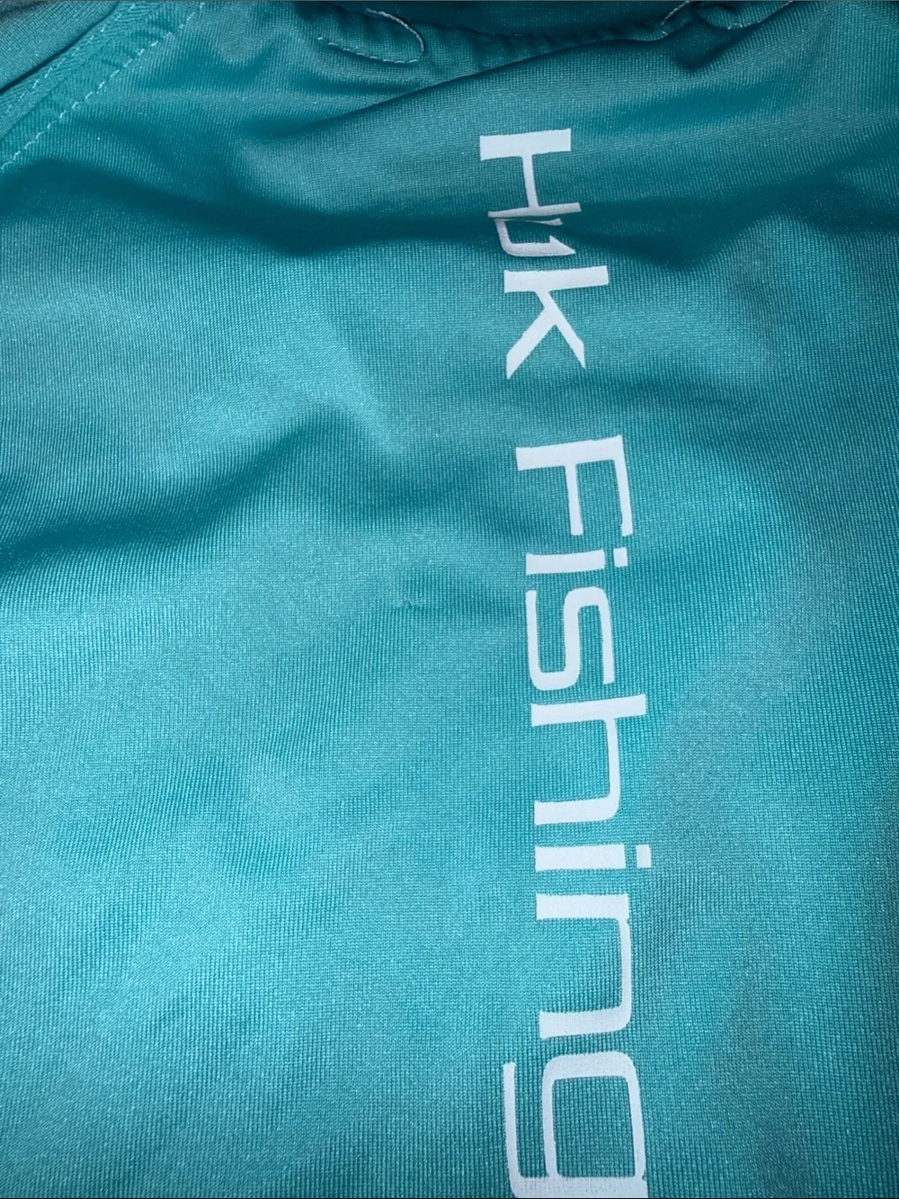 Huk boys Light Aqua Long Sleeve Rash Guard - Picture 6 of 7
